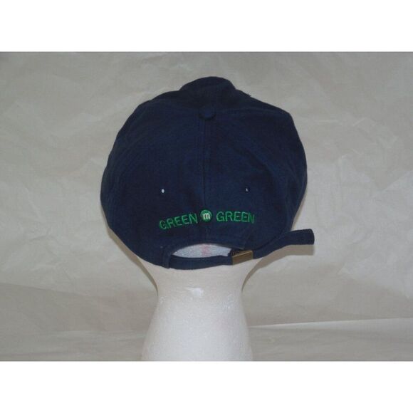 Vintage M&M Mars Hat Sportcap Adjustable Strap Green Candy Animation‎ 90s OS - Picture 3 of 7